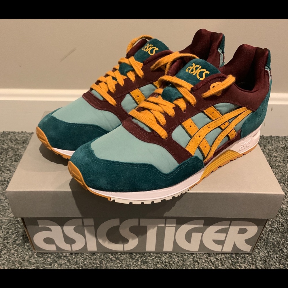 Asics GelSaga Sage/Everglade, US Men 8